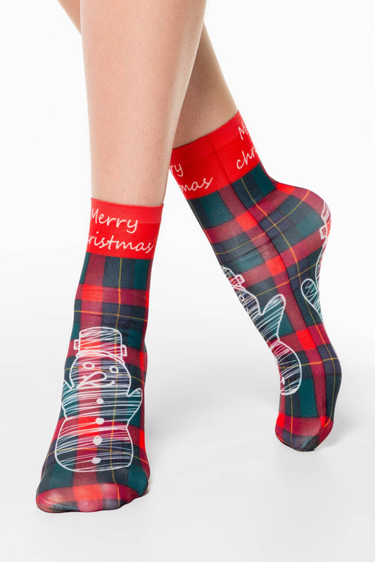 Socks Conte Fantasy 123 - New Year's Designs