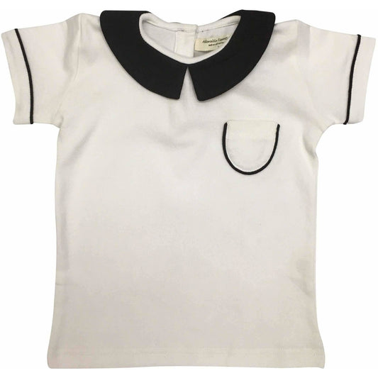 Rounded Collar Top
