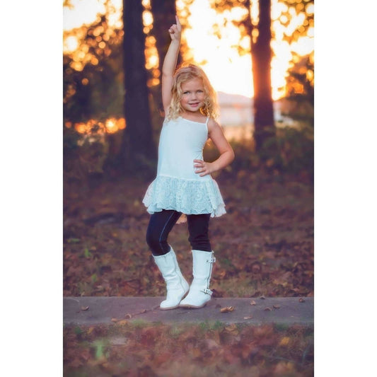 Ivory Lace Camisole Tank