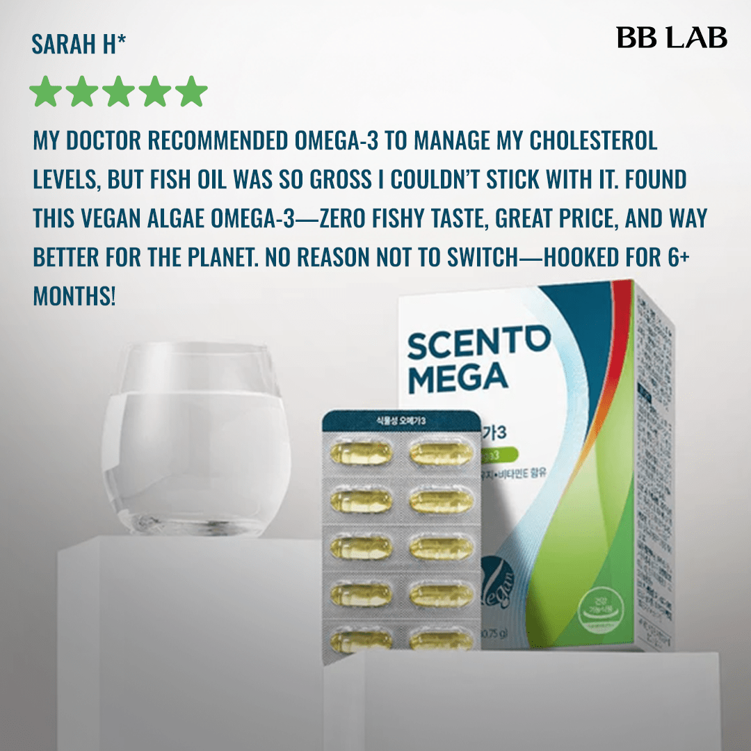 [Bundle] Scento Mega Plant Based Omega, 30 capsules x 3box