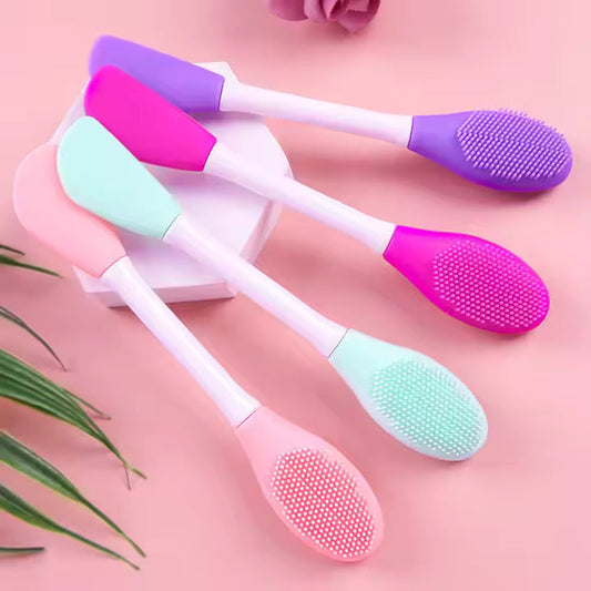 Facial Cleansing Brush | Silicone Face Scrubber Tool