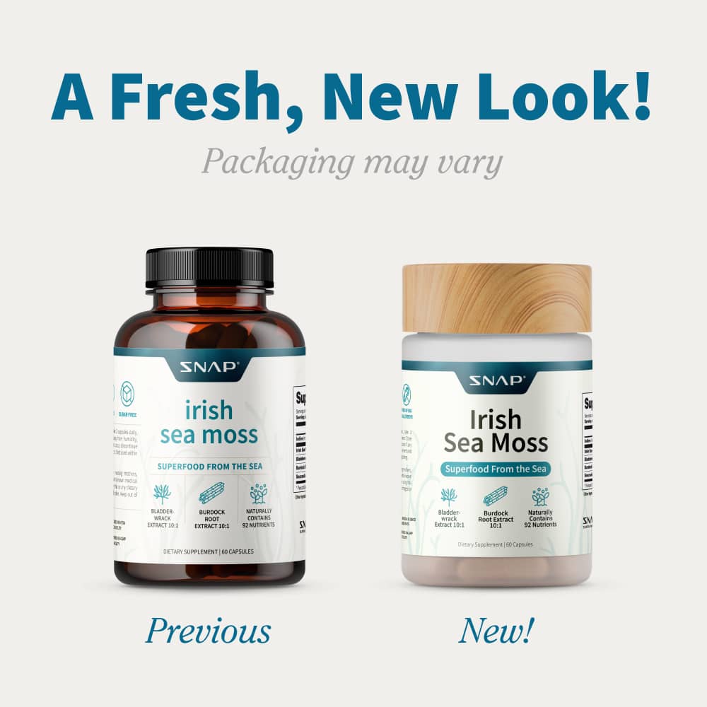 Irish Sea Moss with Iodine Energy Support