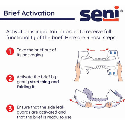 Seni Classic Plus Adult Briefs