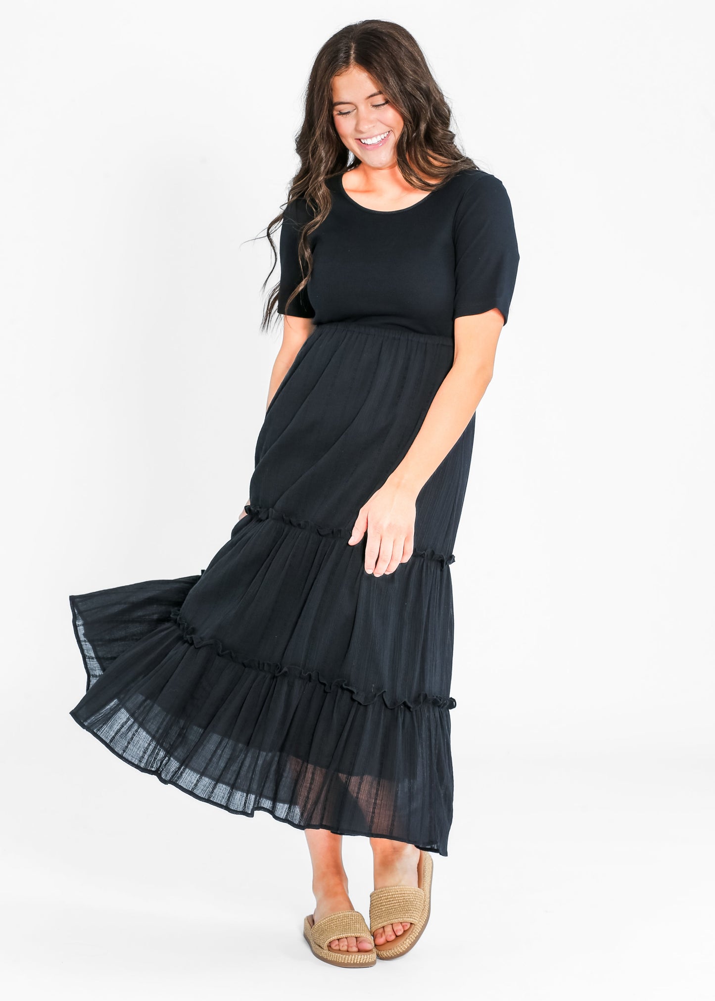 Serena Eyelet Maxi Dress - FINAL SALE