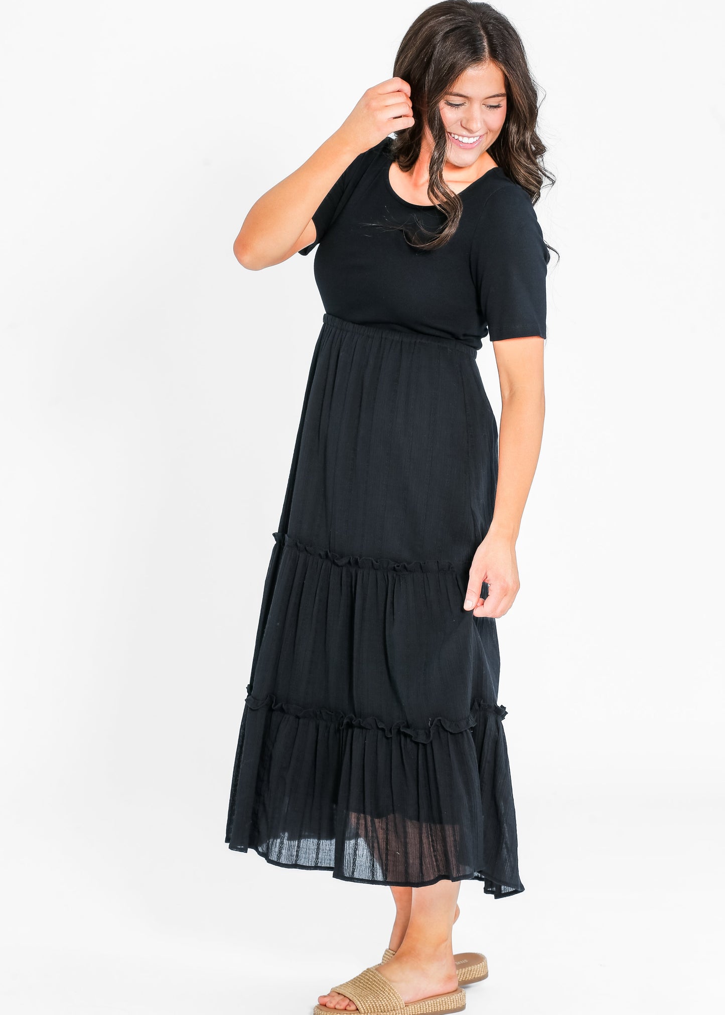 Serena Eyelet Maxi Dress - FINAL SALE
