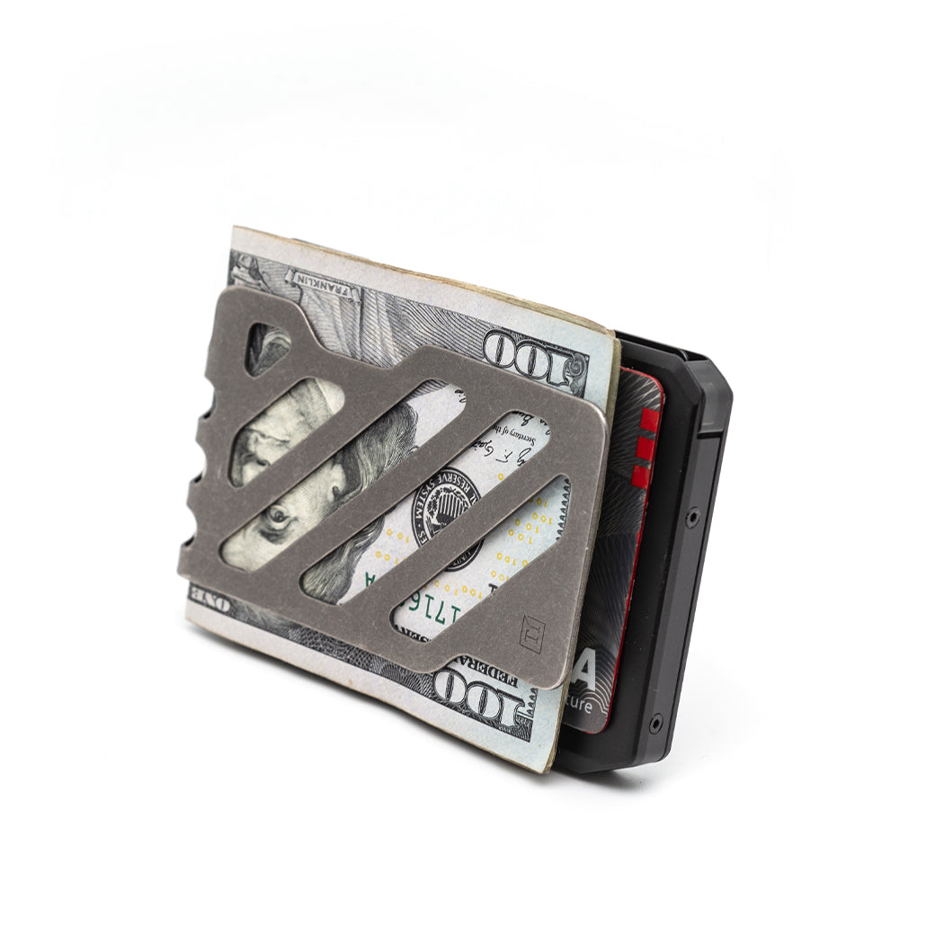 SK1 Titanium Money Clip