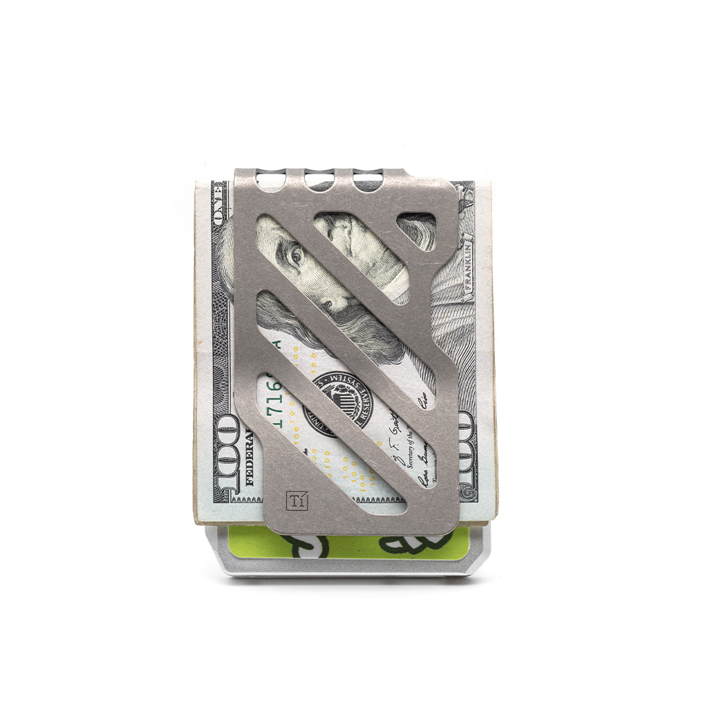 SK1 Titanium Money Clip