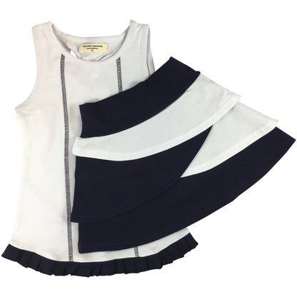 Tank and Tiered Bike Skort Sets