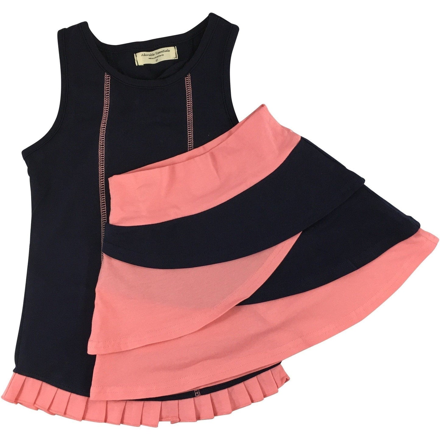 Tank and Tiered Bike Skort Sets