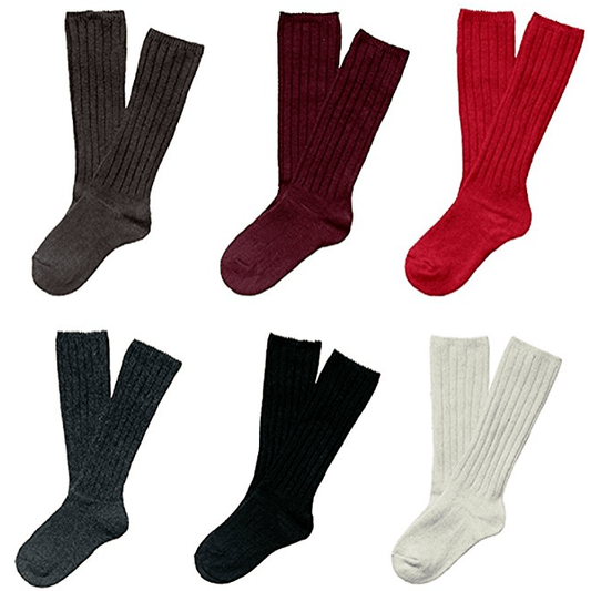 Bold and Bright Knee High Socks 9-1 Shoe