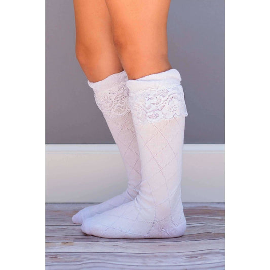 Lace Knee Socks