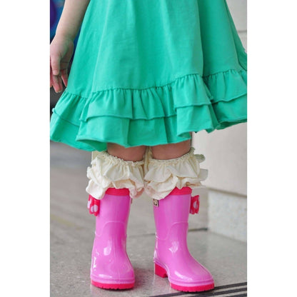 Triple Ruffle Socks