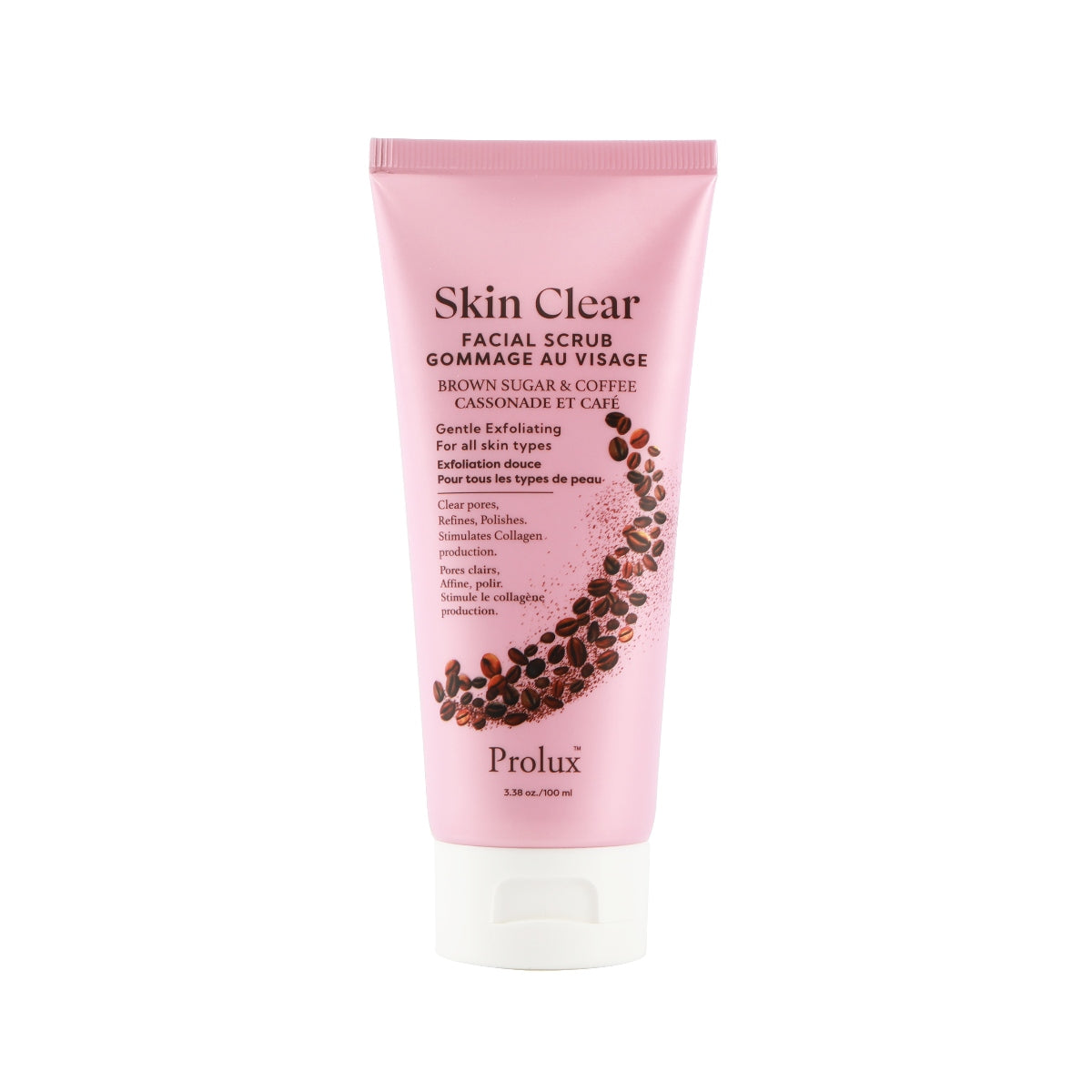 Skin Clear: Facial Scrub Brown Sugar & Coffee