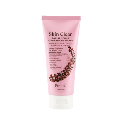 Skin Clear: Facial Scrub Brown Sugar & Coffee