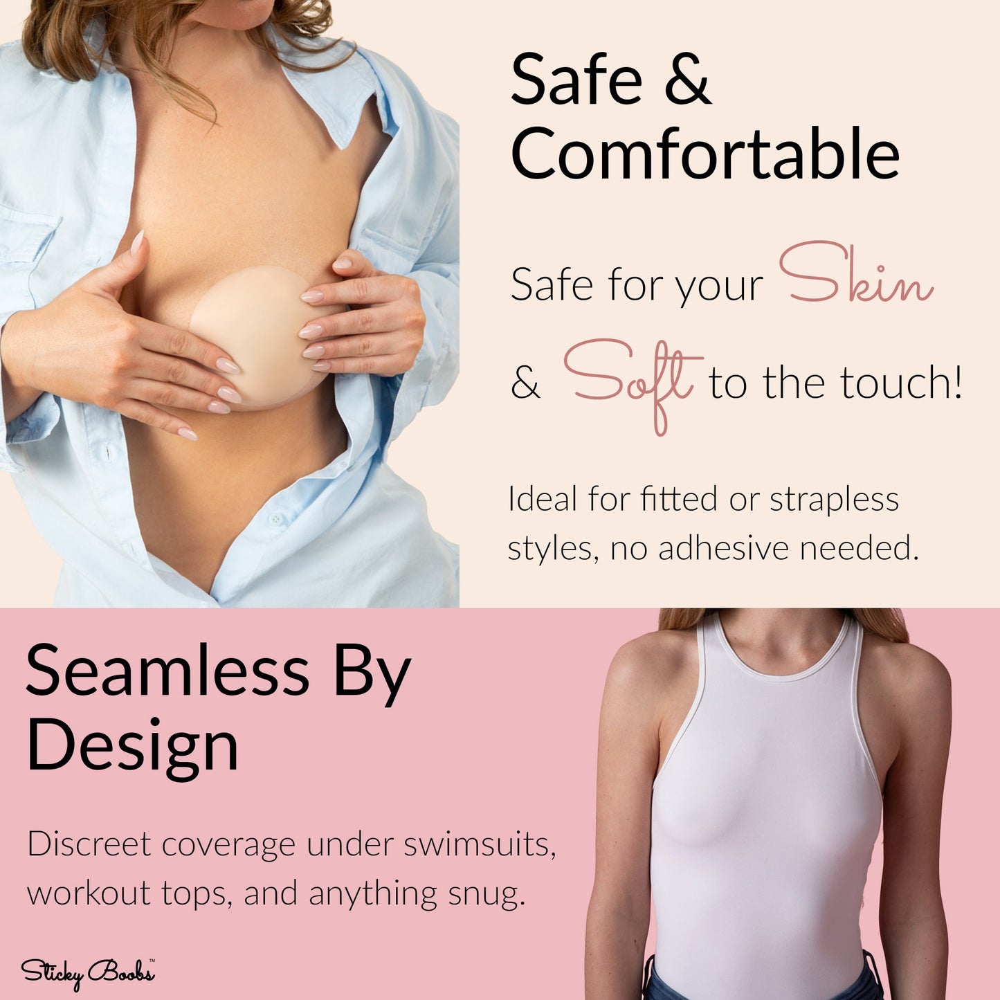 Non-Adhesive Nipple Covers