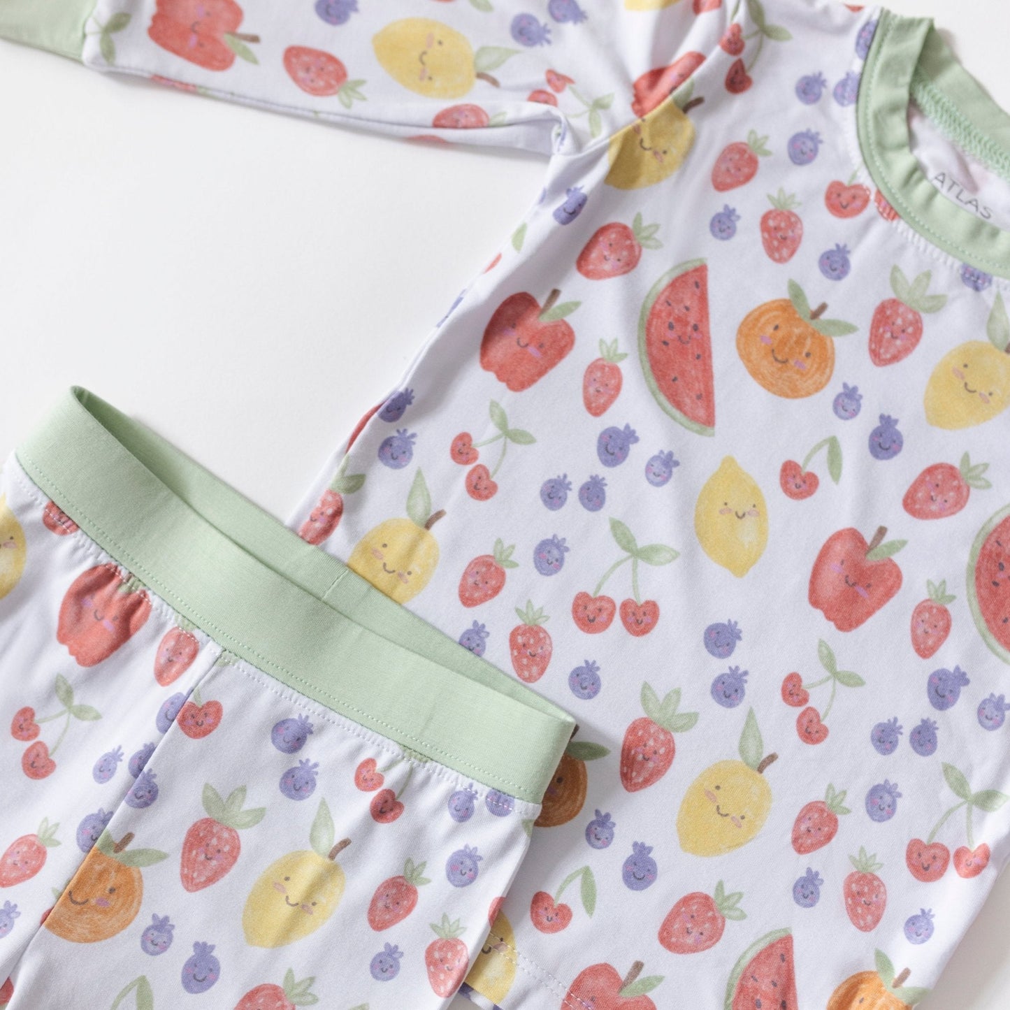Summertime Fruits Bamboo Pajamas
