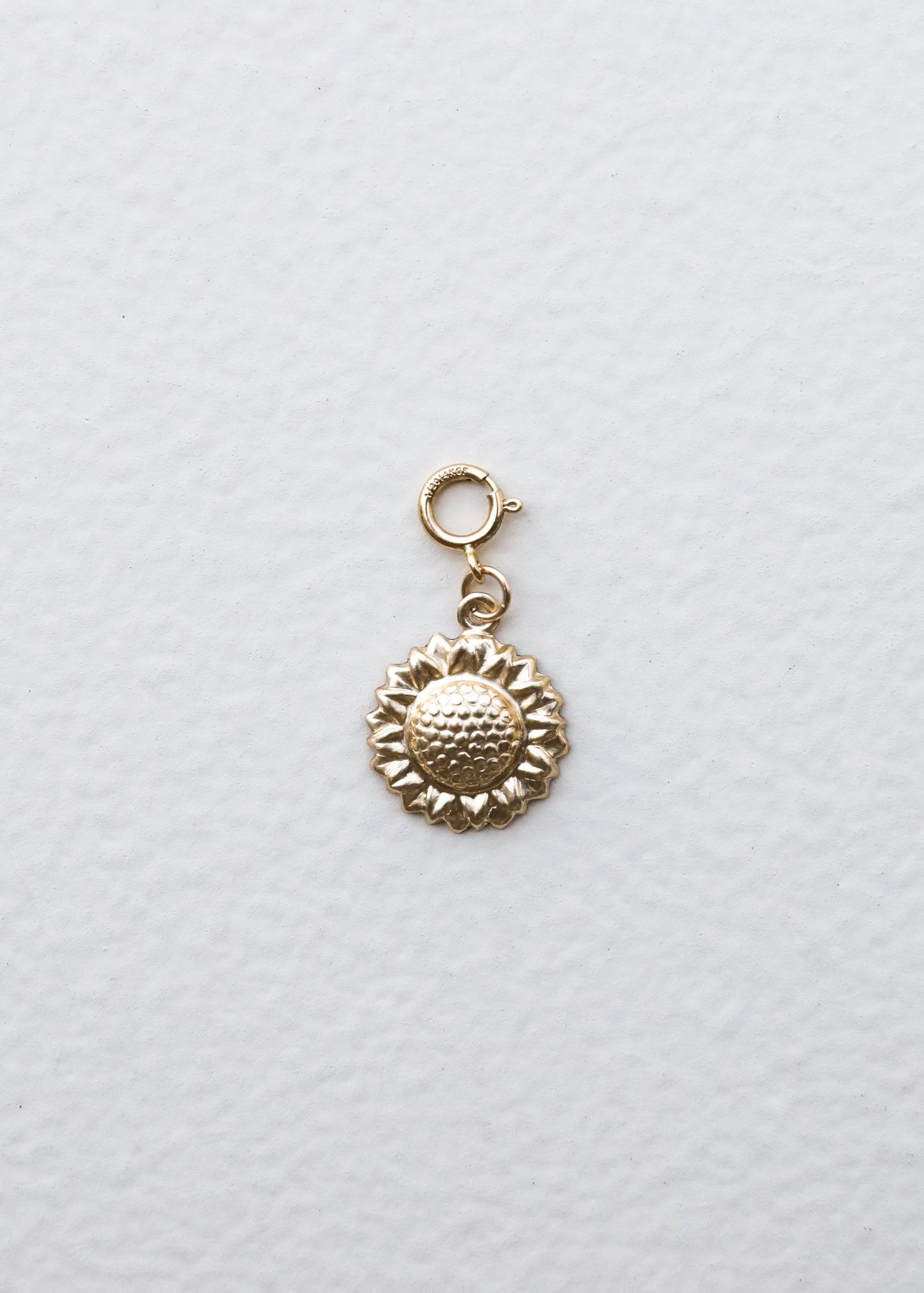 14K Gold Filled Charm - Sunflower