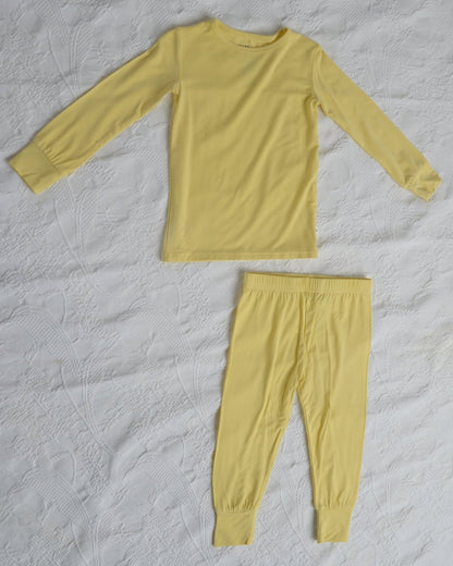 Butter Yellow Pajama Set