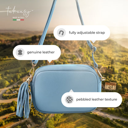 Calf Leather Crossbody Bag