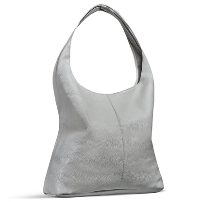 Calf Leather Hobo Bag