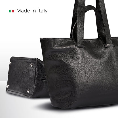 Calf Leather Tote Bag