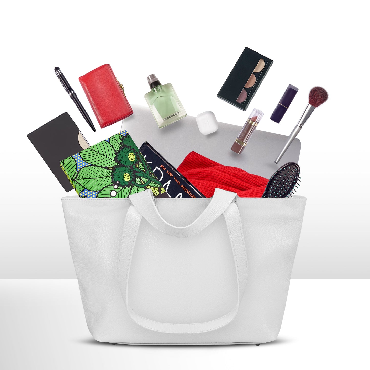 Calf Leather Tote Bag