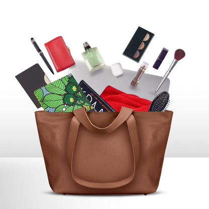 Calf Leather Tote Bag