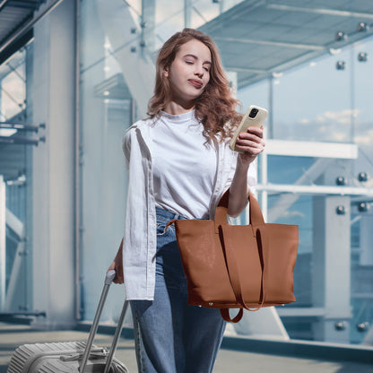 Calf Leather Tote Bag