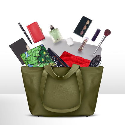 Calf Leather Tote Bag