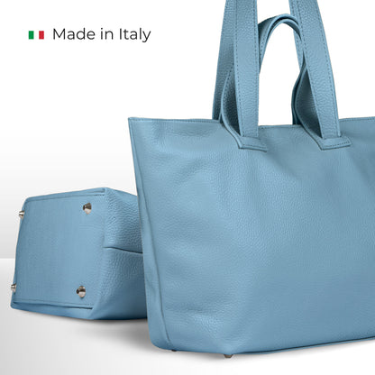 Calf Leather Tote Bag