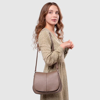 Calf Leather Shoulder Bag