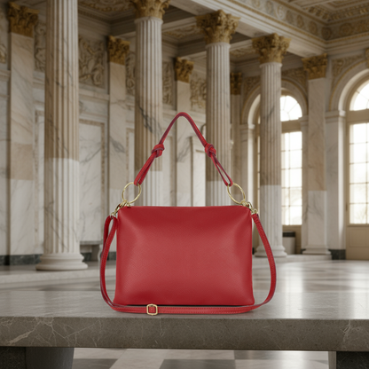 Calf Leather Shoulder Bag