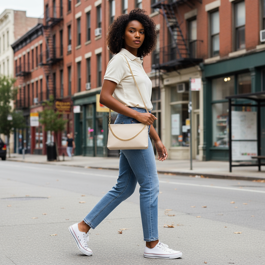 Calf Leather Crossbody Bag