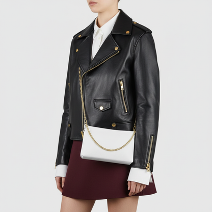 Calf Leather Crossbody Bag