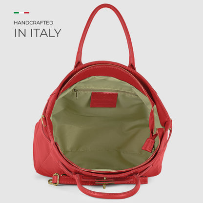 Calf Leather Top-Handle Bag