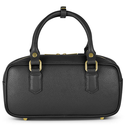 Calf Leather Top-Handle Bag