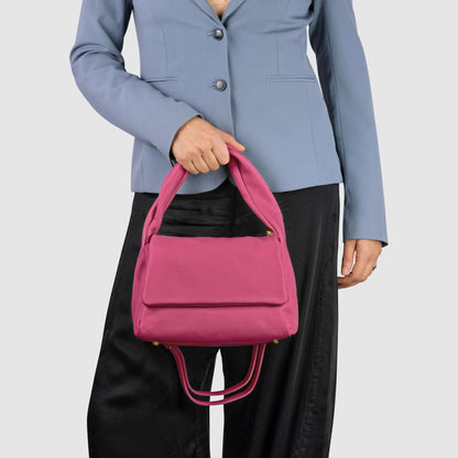 Calf Leather Top-Handle Bag