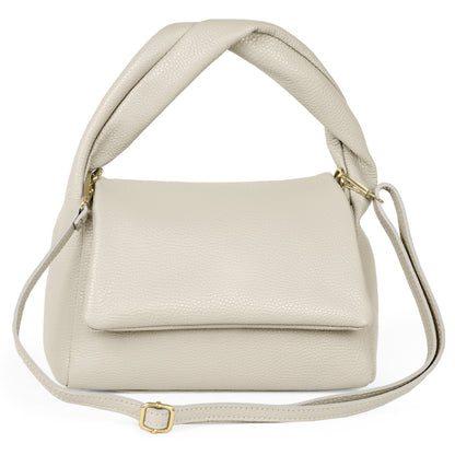 Calf Leather Top-Handle Bag