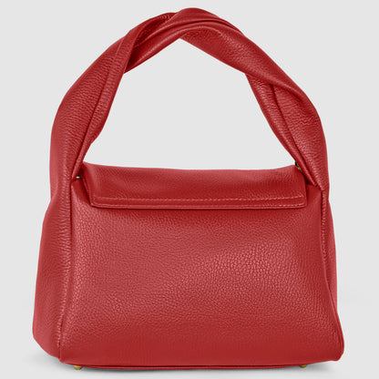 Calf Leather Top-Handle Bag