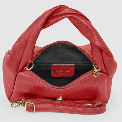 Calf Leather Top-Handle Bag