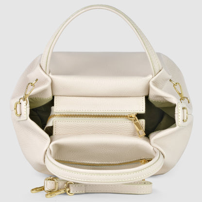 Calf Leather Top-Handle Bag