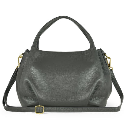 Calf Leather Top-Handle Bag