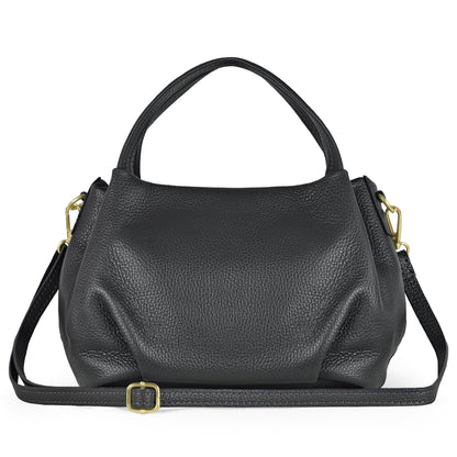 Calf Leather Top-Handle Bag