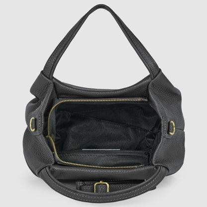 Calf Leather Top-Handle Bag