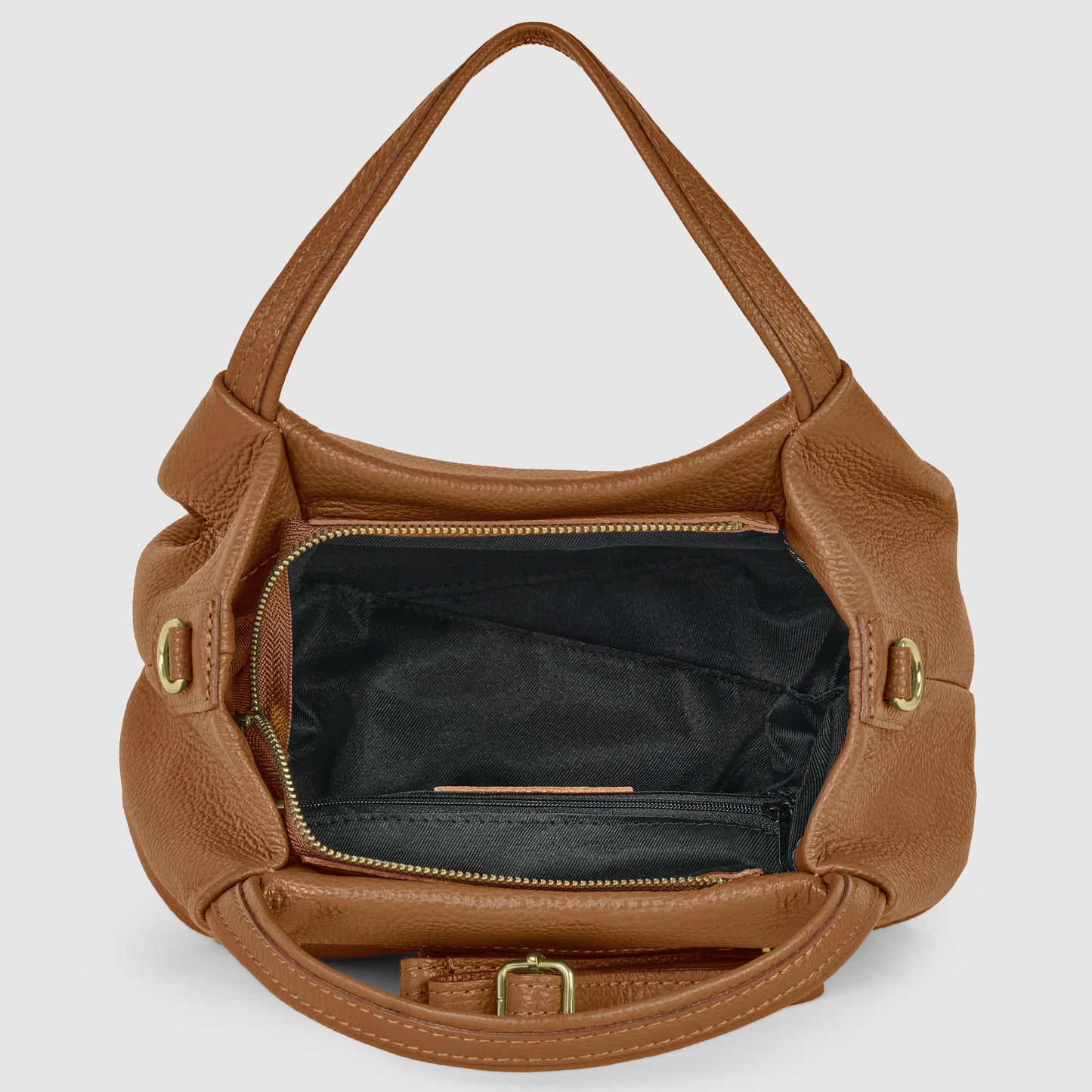 Calf Leather Top-Handle Bag