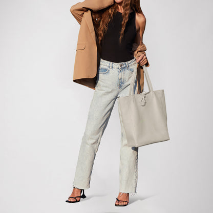 Calf Leather Tote Bag