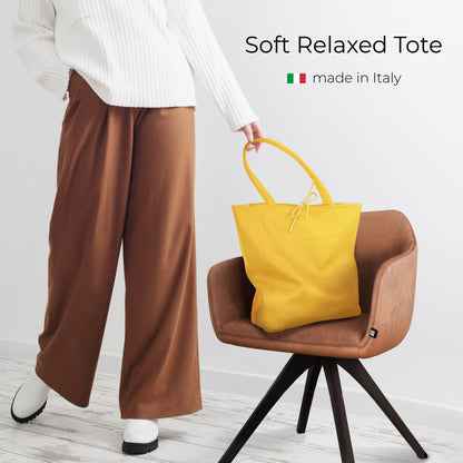Calf Leather Tote Bag