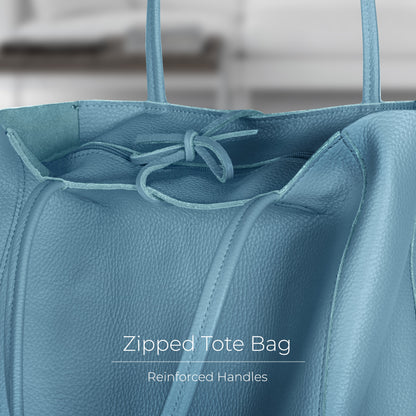 Calf Leather Tote Bag