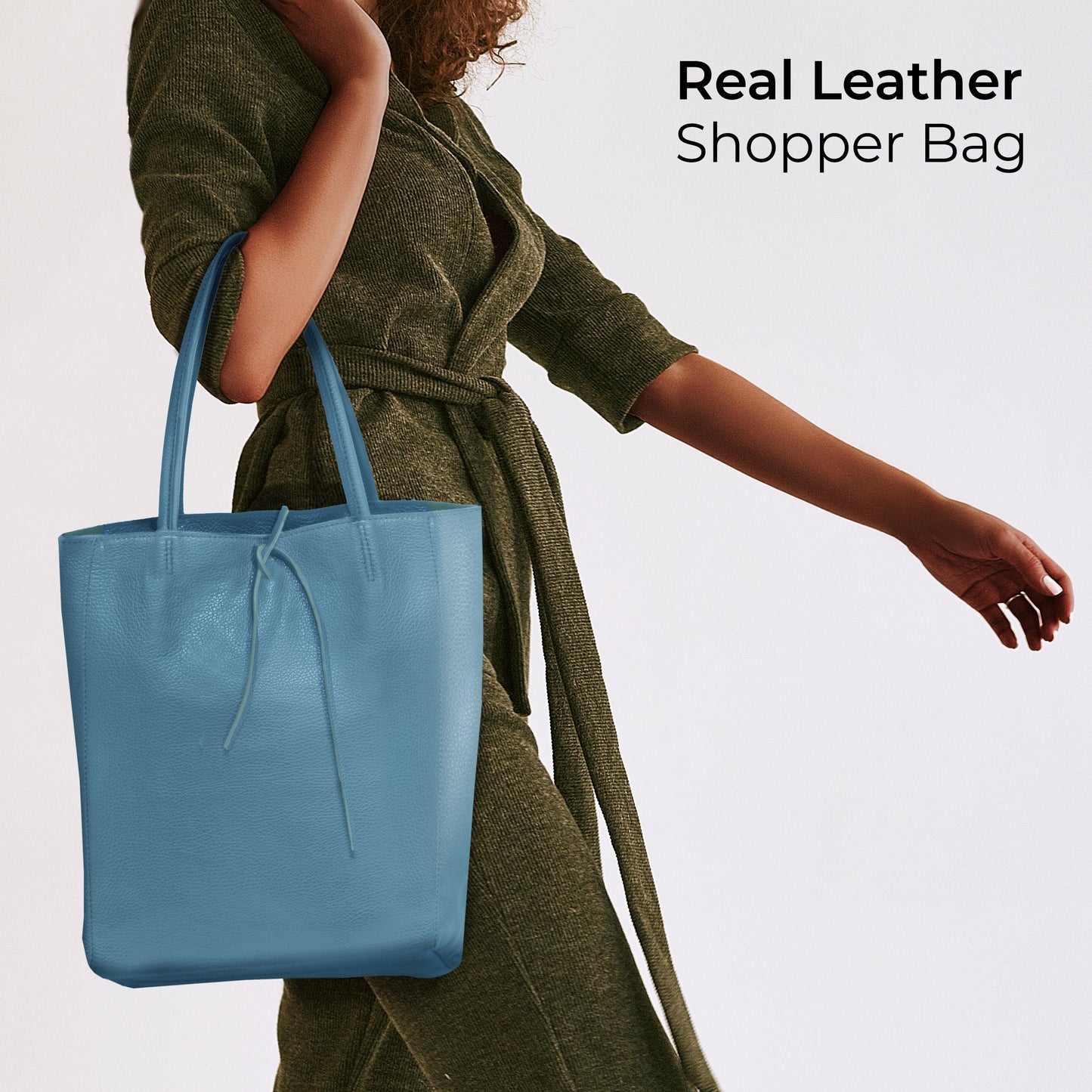 Calf Leather Tote Bag