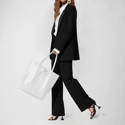 Calf Leather Tote Bag